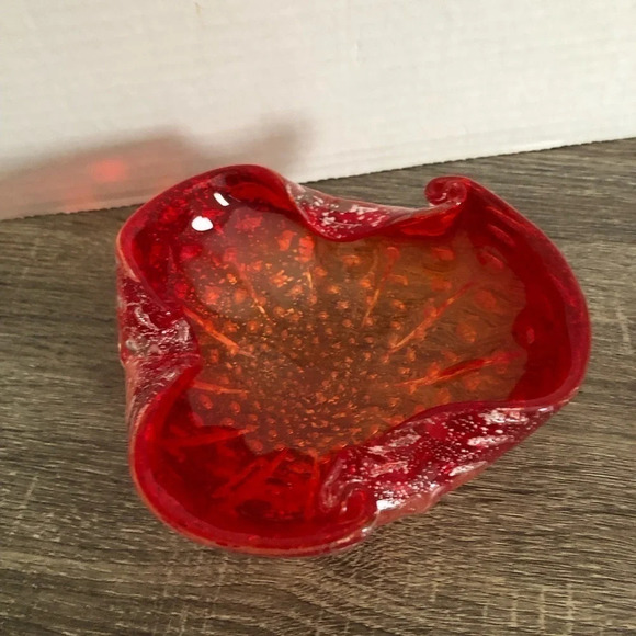 Art Glass Bullicante  Bowl - Picture 4 of 12